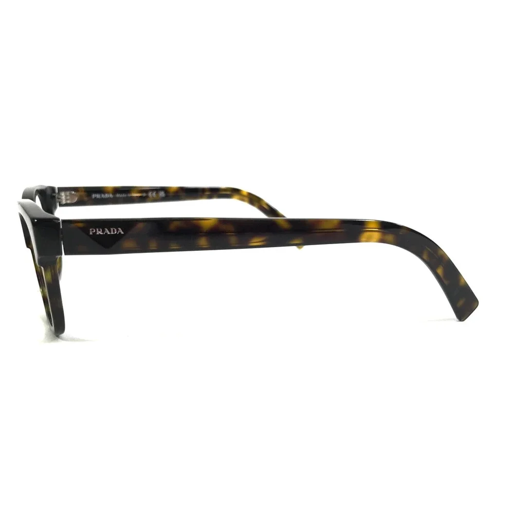 Prada Eyeglasses Frames VPR04Y 2AU-1O1 Havana Tortoise Brown Square 53-18-145